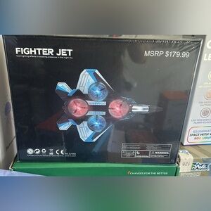 New Sealed YOMI Fighter Jet RC Drone ZJ100A LED Night Flight Drone MSRP $179.99